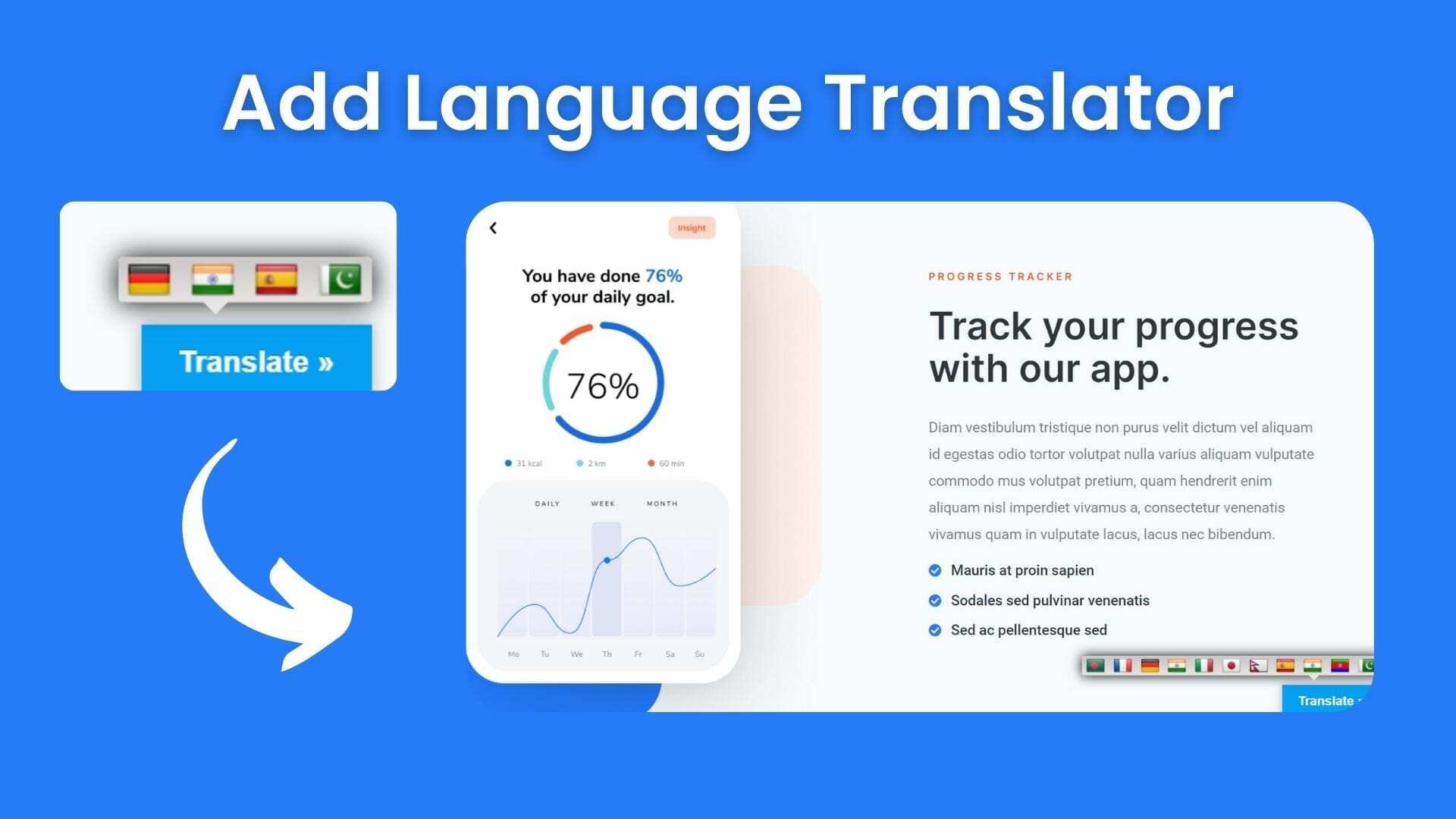 How To Add Language Translator On Wordpress Website - dcreato.com