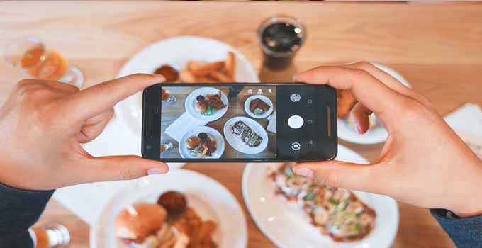 Background of photos