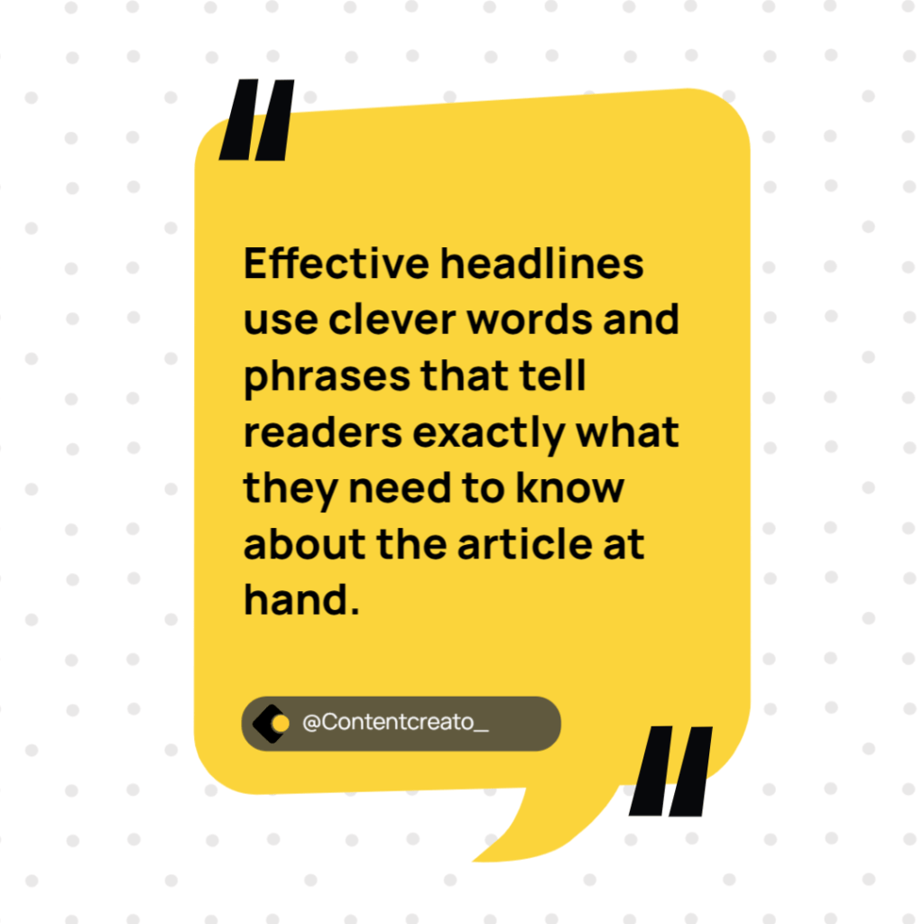 How To Write Headlines that Sell Effective Headline Formulas For