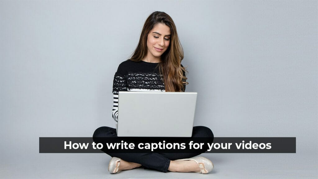 write captions